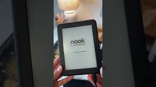 Said I was going to read more, got a #nook 🫶 #shorts