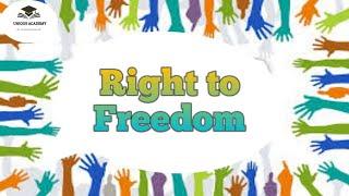 #4 Right to Freedom ( Article 19 - 22 )@uniqueacademy2924