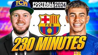 230 Minutes of Rebuilding Barcelona on FM24 - Compilation