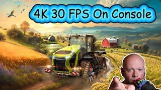 Farming Simulator 25 ● Console Is Locked To 4K 30 FPS