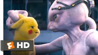 Pokémon Detective Pikachu (2019) - Defeating Mewtwo Scene (9/10) | Movieclips