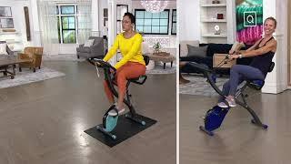 FITNATION Upright & Recumbent Flex Bike Express w/ Echelon App on QVC