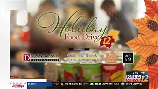 KSLA News 12 to hold its annual holiday food drive Nov. 13