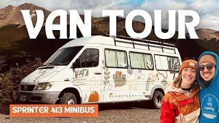 VANTOUR Completo MOTORHOME sobre una SPRINTER 413 (de Ushuaia a Alaska)