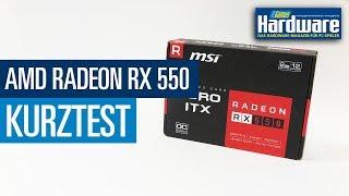 AMD Radeon RX 550 | Spielen mit einer 100-€-Grafikkarte | PUBG, Fortnite, Battlefield 1 und Forza 7