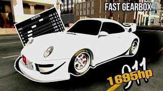 PORSCHE 911 | 1695HP | Fast Gearbox setting Car Parking Multiplayer new update