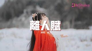 雲汐 - 離人賦『金戈鐵馬身披麒麟甲 我要追你到落霞，琵琶秋色下 黃昏側飲馬，舉目望月牙。』【動態歌詞MV】