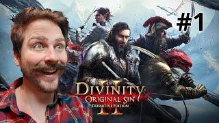 First Playthrough | Let's Play Divinity Original Sin 2 Episode 1