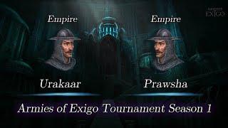 Urakaar vs Prawsha - Finals Game 1 - Armies of Exigo Tournament Season 1