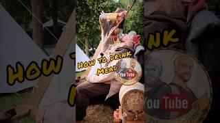 How to drink mead if it tastes amazing #met #mead #viking #wikinger