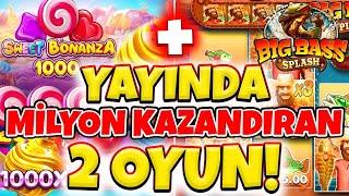 Sweet Bonanza 1000X Yeni Oyun | Big Bass Splash  Milyon Kazanç   Slot Kazançları Max Kazançlar