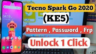 Tecno Spark Go 2020 (KE5) Pattern Password & FRP Unlock with Umt Tool 1 click #BRGSM #technicalbablu