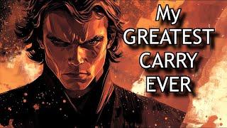 My GREATEST MAX ANAKIN CARRY EVER | Supremacy | Star Wars Battlefront 2