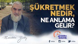 Şükretmek nedir, ne anlama gelir? | [Birfetva-Nureddin Yıldız]