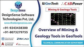 GeoTools Tutorials: Overview of Mining & Geology Tools in GeoTools | DesignSense Software's