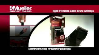 PodoBudget Mueller HG80 Precision Ankle Braces met Straps