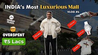 I Overspent ₹5 Lakh  at India's Most Luxurious Mall  Vlog - 6 #jioworldplaza #luxuryshopping