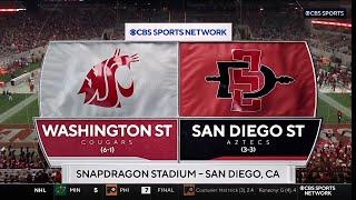 WSU Football: Highlights at San Diego State | 10/26/24