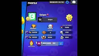 Sniper First Ever 140.000 #brawlstars