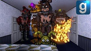 Gmod FNAF | New Five Nights at Freddy's 4 Map!