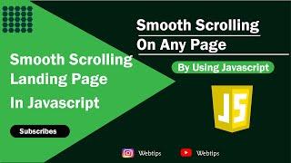 How to Add Smooth Scrolling Anchor Links to Jump to a Specific Part of a Web Page