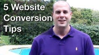 5 Tips For Website Conversion