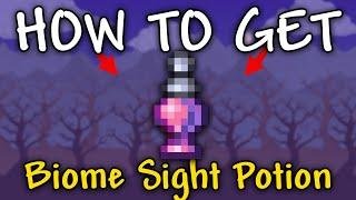 How to get Biome Sight Potion in terraria | Biome Sight Potion guide