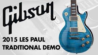 Gibson Les Paul Traditional Guitar 2015 Les Paul Traditional Demo Review