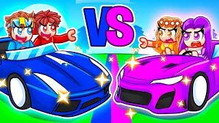 BOYS vs GIRLS FASTEST CAR in Roblox!