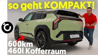 KIA EV3 - BESTER seiner Klasse dank 600KM Reichweite und größtem Kofferraum!