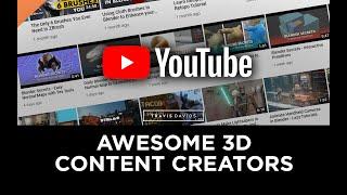 Awesome 3D Content Related Channels On Youtube