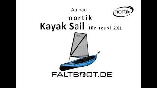 NORTIK SCUBI 2 XL kayak sail Segel