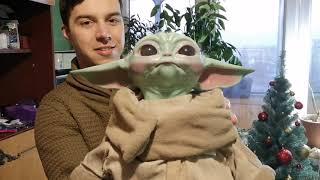 Распаковка игрушки Baby Yoda The Child Life-Size Figure из USA за 500$