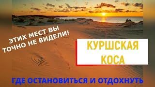 Куршская коса - ОТЕЛИ и места отдыха | национальный парк | обзор