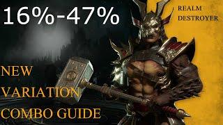 Shao Kahn 3rd Variation Kombo Guide - MK11