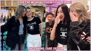 [LingOrm] LING TAKING CARE OF ORM During their Macau Trip | They're wearing their couple ring!