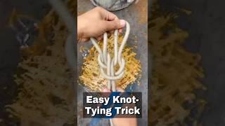 How to Tie a Knot Without Loose Ends #knot #rope #technique