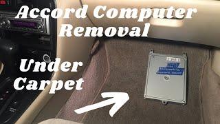 94-97 Honda Accord Computer Removal: ECU/TCU