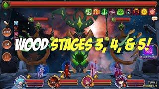 Wood Void Dungeon Stages 3, 4, & 5 Ft. ItsSG! | Monster Super League