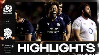 HIGHLIGHTS | 󠁧󠁢󠁳󠁣󠁴󠁿 SCOTLAND V ENGLAND 󠁧󠁢󠁥󠁮󠁧󠁿 | 2024 GUINNESS MEN'S SIX NATIONS RUGBY