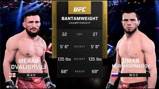 FULL FIGHT - Merab Dvalishvilli Vs. Umar Nurmagomedov: UFC 311