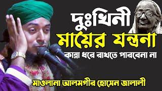 দুঃখিনী মায়ের যন্ত্রনা । মুফতি আলমগীর হোসেন জালালী | Mufti Alamgir Hossain Jalali | Bangla waz