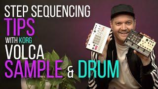 Discover the Secrets of Creative Step Sequencing with Korg Volca Sample and Drum