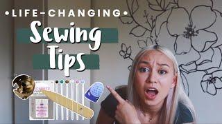 Sewing Tips and Tricks that are LIFE-CHANGING!! // Unique Sewing Tips for Beginners and Pros 2020