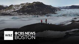 Scientists create "Glacier Graveyard" to highlight global problem