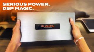 Musway M12 Unboxing – 12-Channel Class-D Amp with 16-Channel DSP Power!