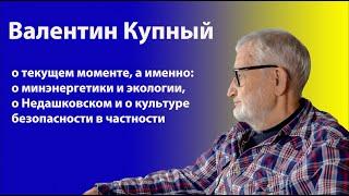 Valentin Kupnyi. About the nuclear energetics - in general, and in particular