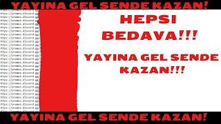 HEPSİ BEDAVA!!!SENDE GEL KAZAN!!!