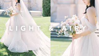 Why I'm a Light & Airy Wedding Photographer