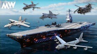 USS Enterprises - f18 Super Hornet with full American build - Modern Warships